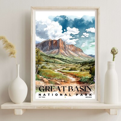 Great Basin National Park Poster, Travel Art, Office Poster, Home Decor | S4 - image6